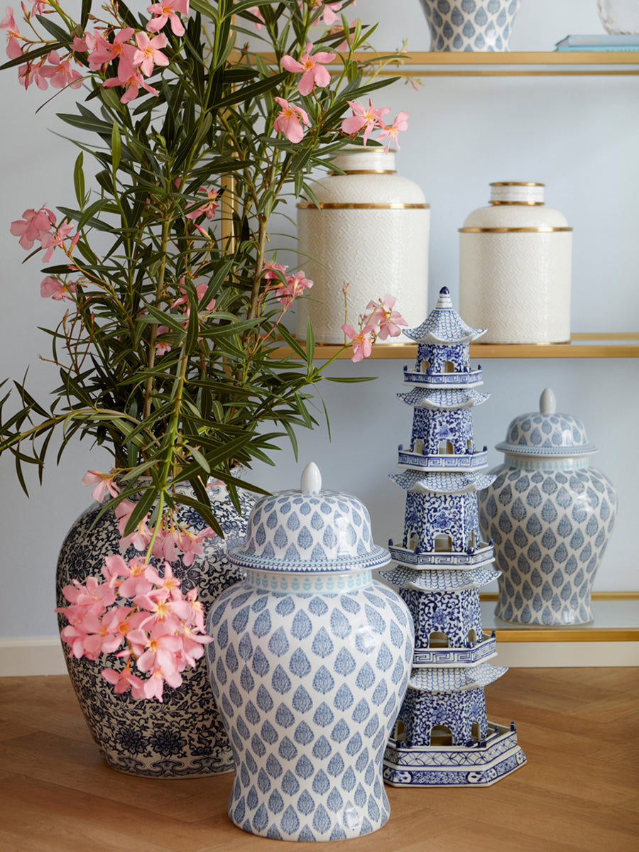 Deckelvase Ming