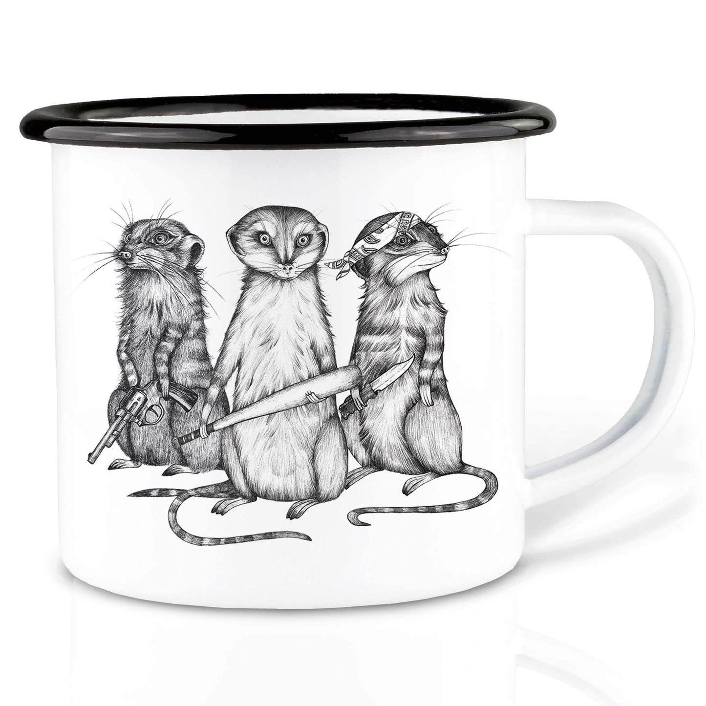Emailletasse - Erdmann Gang