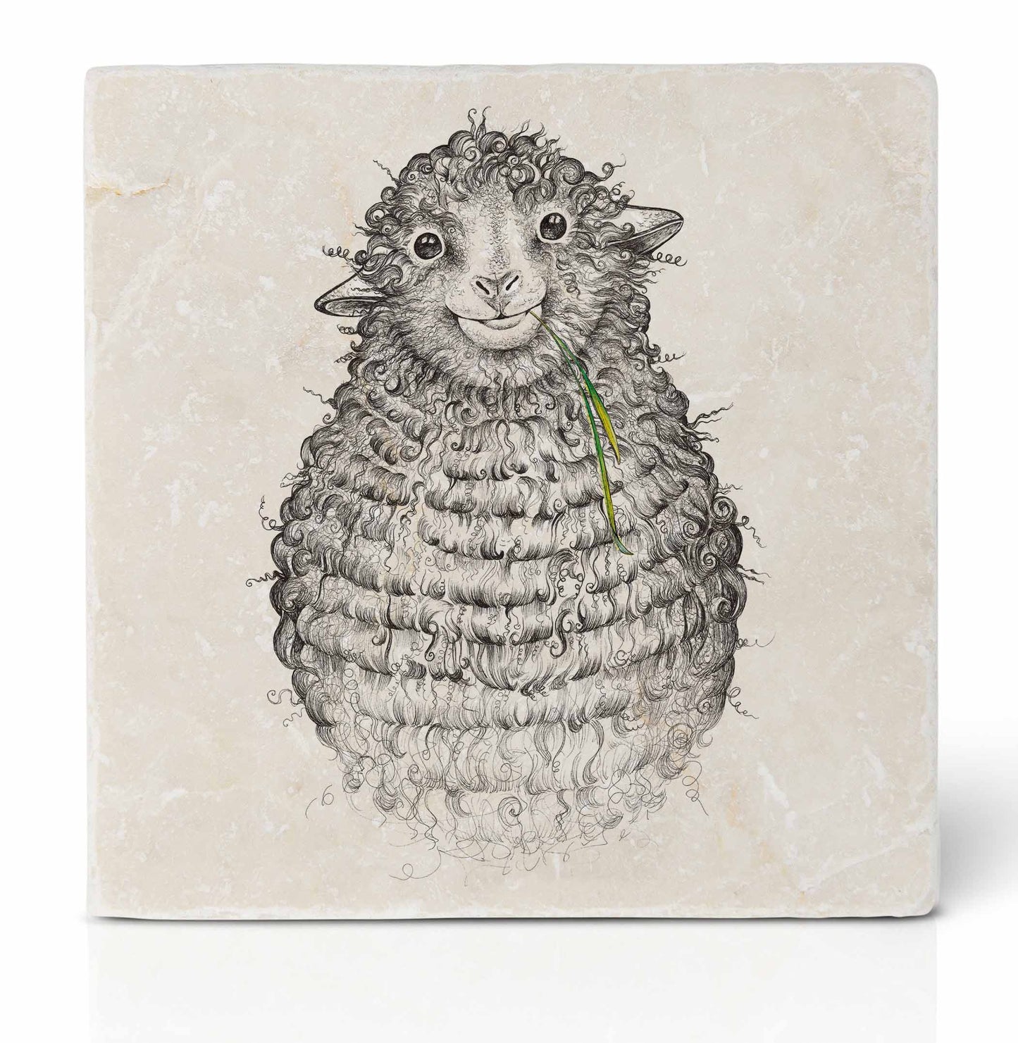Fliesenuntersetzer 4er - Set Tierwelt