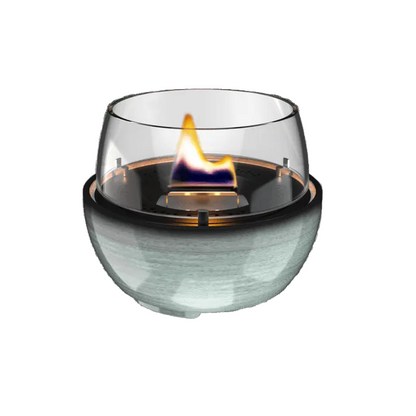 Tenderflame Tulip 18 grün – grüne Bio-Ethanol-Tischfackel Tulpenform