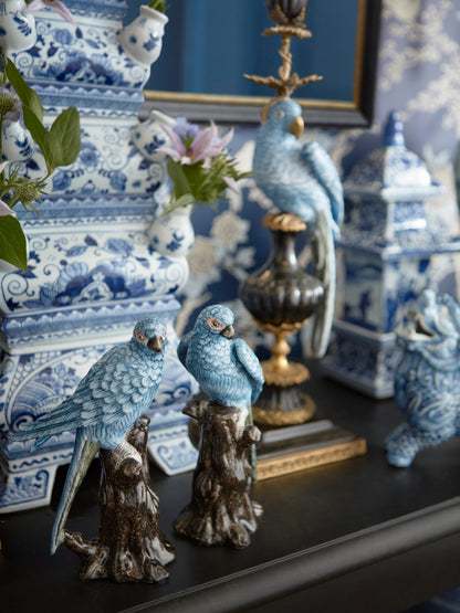 Blaue Papageien