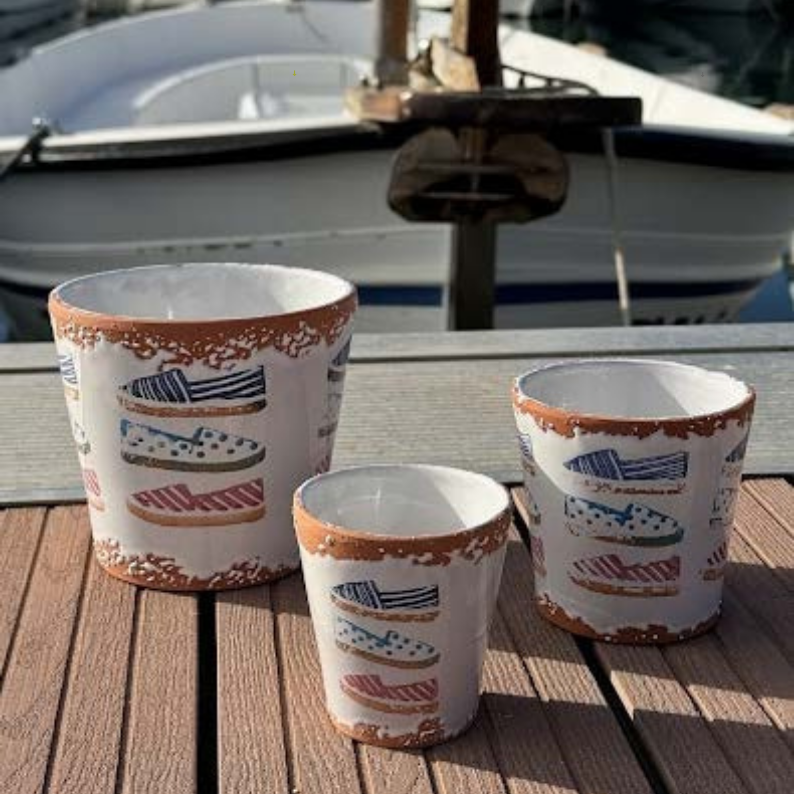 Duftkerze Baleares – Detailansicht Keramikkerze Bruma Marina