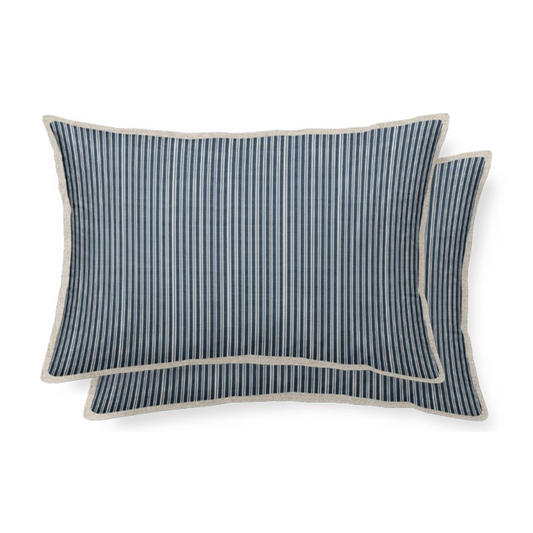 Kissen Raya Blau