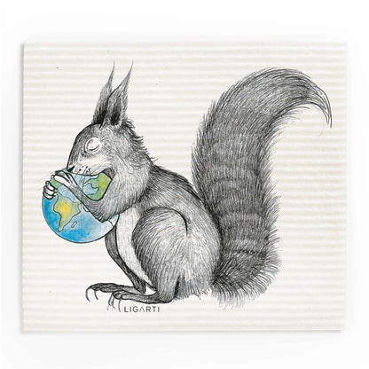 Schwammtuch 3er Set - Magische Tiere