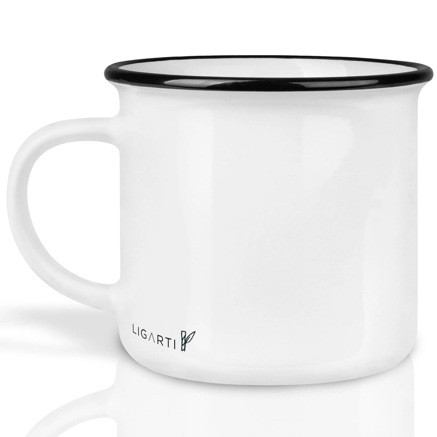 Ligarti Keramiktasse Panda Pause – Panda-Motiv Nahaufnahme