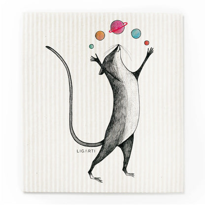 Schwammtuch 3er Set - Magische Tiere
