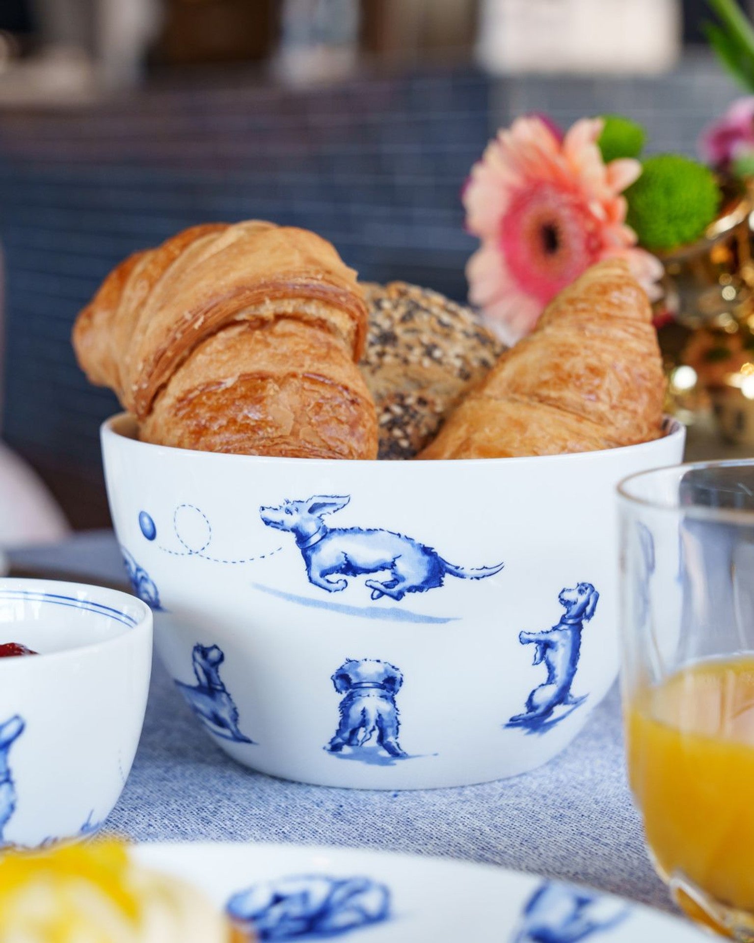 Delft Blau Suppenschale – Porzellan