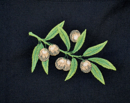 Geschirrtuch „Oliva" handbestickt