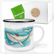 Keramiktasse Walnachten