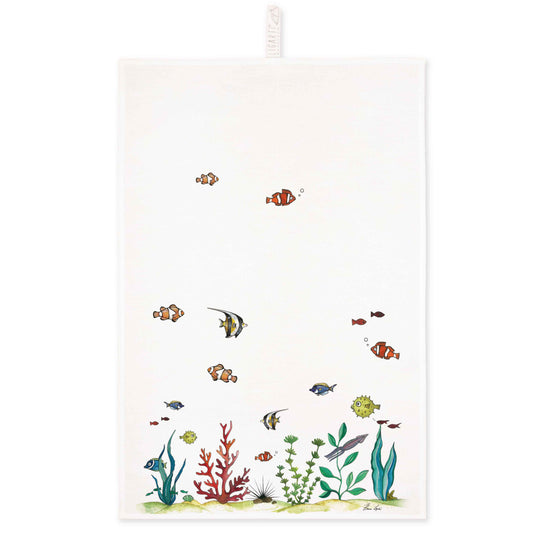 Geschirrtuch - Unterwasser