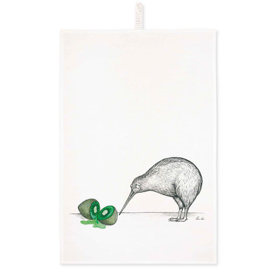 Geschirrtuch - zwei Kiwis