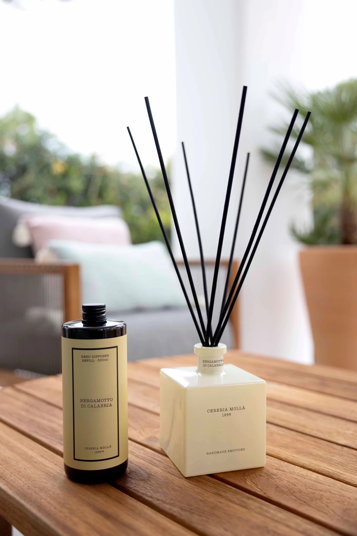 Diffuser Bergamotto di Calabria Cereria Mollà – Flasche von vorne