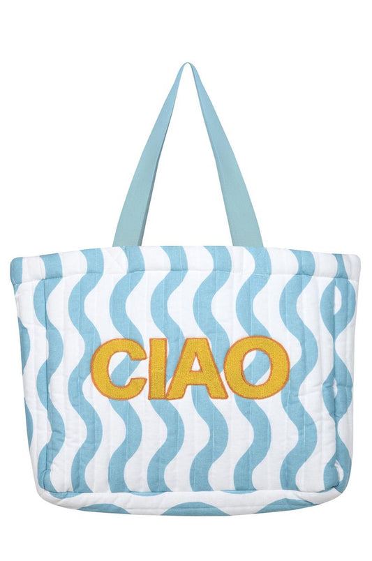 Beach Essentials – Tasche Nahaufnahme