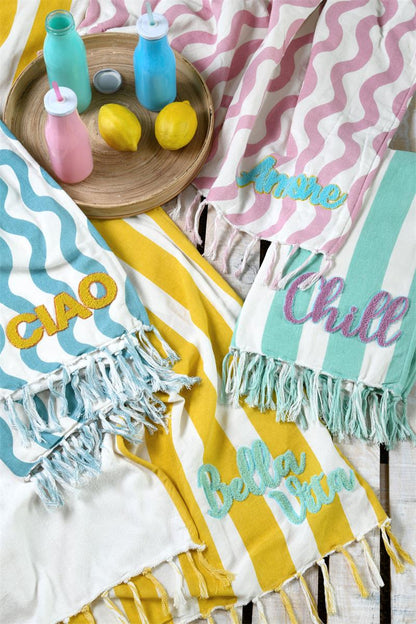 Beach Essentials Set – Tasche & Badetuch