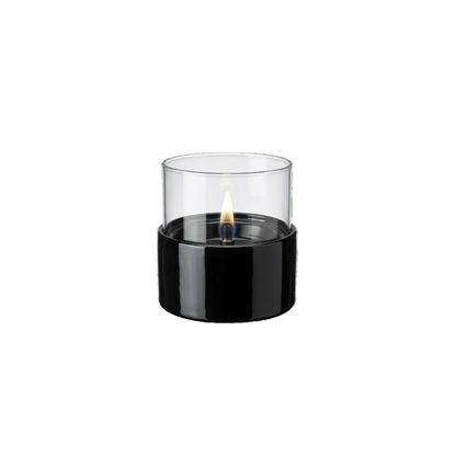 Tenderflame Aster 10 schwarz – schwarze Bio-Ethanol-Tischfackel Asterform