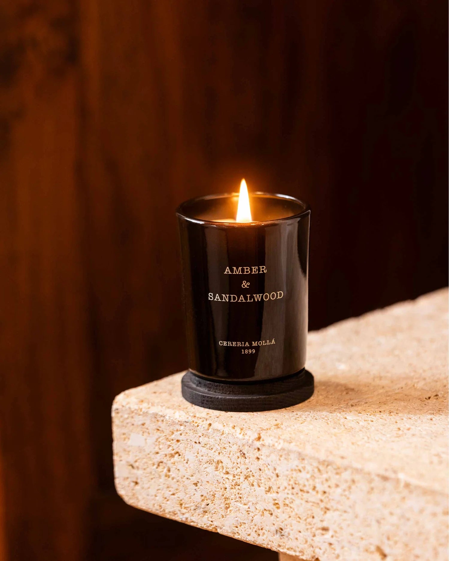 Mini Candle Cereria Mollà – Kerze von vorne
